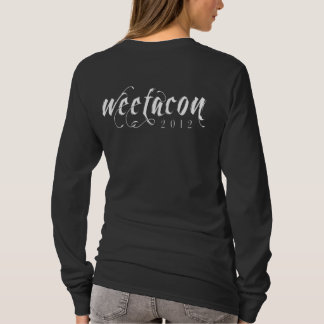 T-shirt Chemise noire Girly