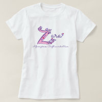 Chemise nommée de monogramme de signification du Z