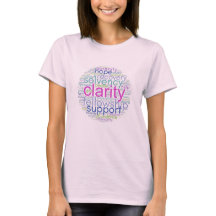 Chemise nuage de mots D.A.