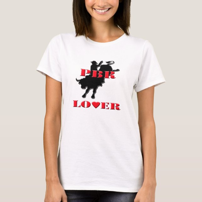 T-shirt Chemise occidentale de dames de cow-girl "d'amant (Devant)