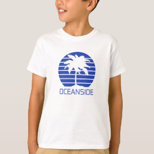 T-shirt Chemise Oceanside Californie Coucher de soleil