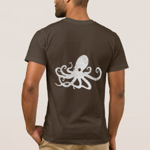 T-shirt Chemise Octopus Vintage pour bébé à eau