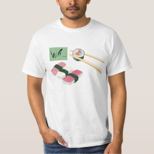 T-shirt Chemise officielle à manger du sushi