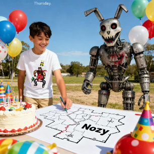T-shirt Chemise officielle Citra Nosey Robot