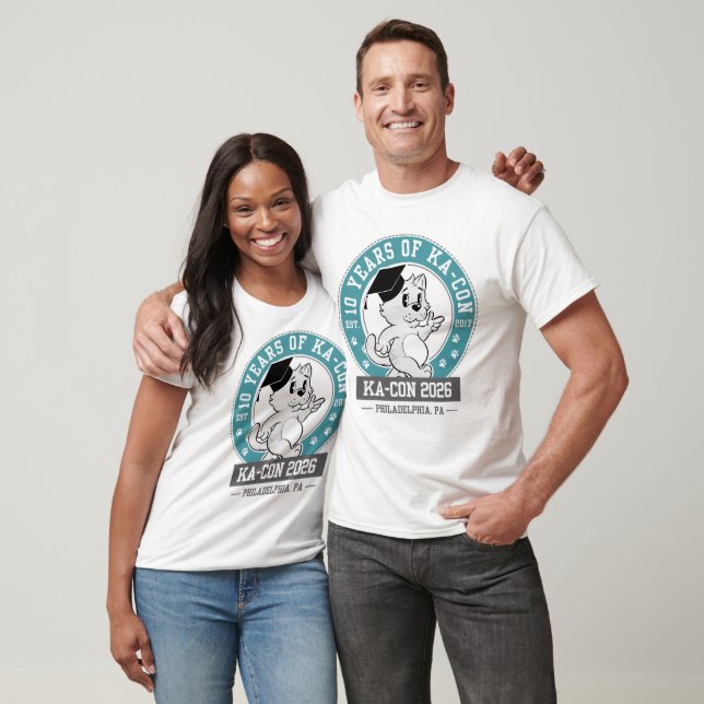 T-shirt Chemise officielle KA CON 2026 (Unisexe)