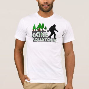 T-shirt Chemise originale allée de conception de Squatchi