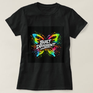 T-shirt Chemise papillon construite différemment 0047699