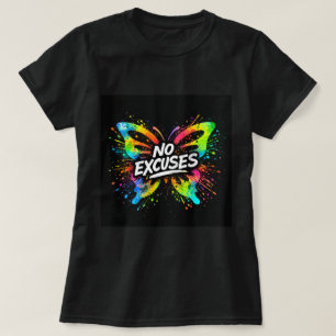 T-shirt Chemise Papillon Sans Excuses 0047698