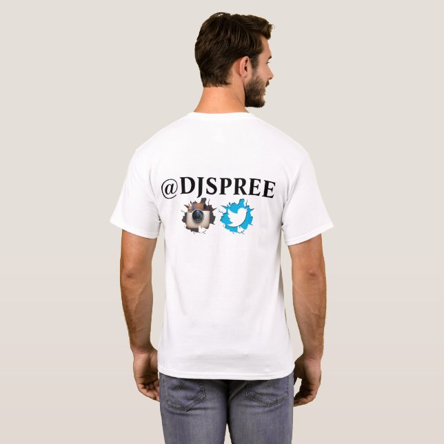 T-SHIRT CHEMISE PAR RADIO DE LOGO DE FULLBLAST AVEC LA (Dos entier)