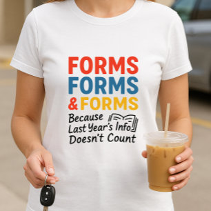 T-shirt Chemise Parente Amusante; Papier de l'école amusan