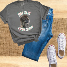 Chemise pas mince Raccoon pour femmes