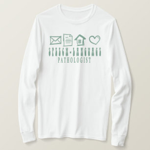 T-shirt Chemise Pathologiste de la langue de la parole, Th
