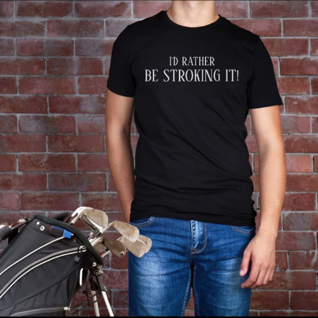 T-shirt Chemise Personalisée Papa Golfer Humour Avec Des D (golf t-shirt)