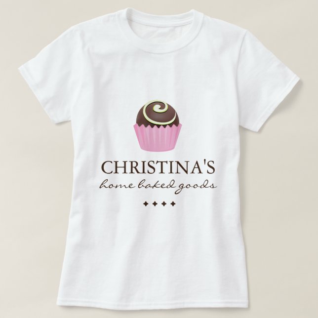 T-shirt Chemise personnalisable de boulangerie (Design devant)