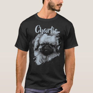 T-shirt Chemise personnalisée avec photo et nom d'animal d