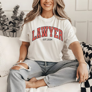 T-shirt Chemise personnalisée d'avocat, Cadeau d'avocat, C