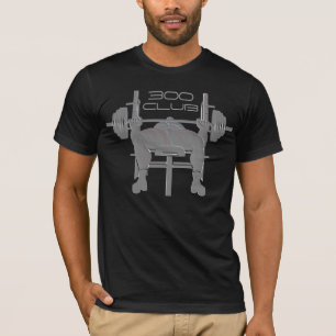 T-shirt Chemise personnalisée d'haltérophilie de banc à