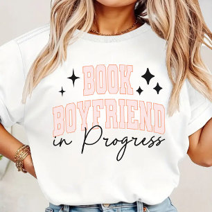 T-shirt Chemise Petit Ami en Lecture, Cadeau pour Amoureux