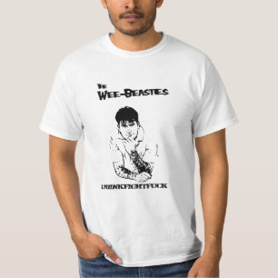 T-shirt Chemise Petite-Beasties de combat de boissons