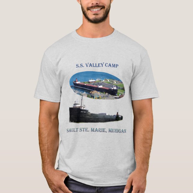 T-shirt Chemise photo du duo SS Valley Camp (Devant)