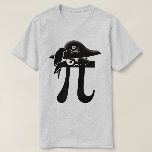 T-shirt Chemise Pi-Rate (Design devant)