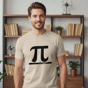 T-shirt Chemise Pi Symbole 3.14 Décimale Infinie Mathémati