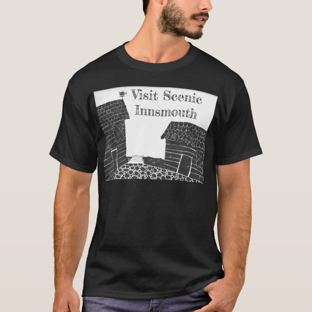 T-shirt Chemise pittoresque d'Innsmouth de visite (Devant)