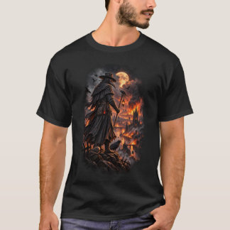 T-shirt Chemise Plague Doctor Dark Gothic Horreur