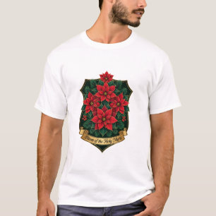 T-shirt Chemise Poinsettia Crest