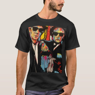 T-shirt Chemise Pop Art Blues Brothers - Style Rétro