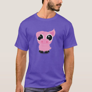 T-shirt Chemise porcine rose