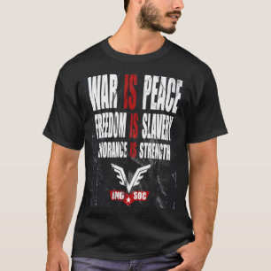 T-shirt Chemise Poster 1984 Newspeak ( Hommes )