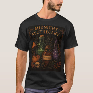 T-shirt Chemise pothécaire de minuit - Potion & Herbe S
