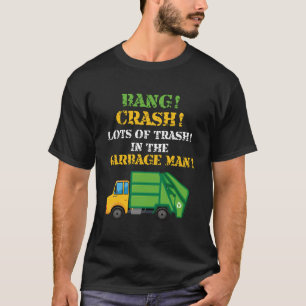 T-shirt Chemise pour costume de éboueur camions poubelles