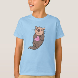 T-shirt Chemise pour enfant Loutre de mer