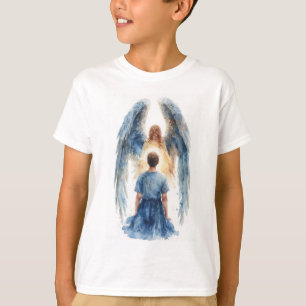 T-shirt Chemise pour enfants Ange Gardien