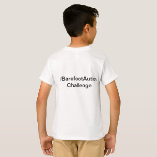 T-shirt Chemise pour enfants Barefoot Autism Challenge