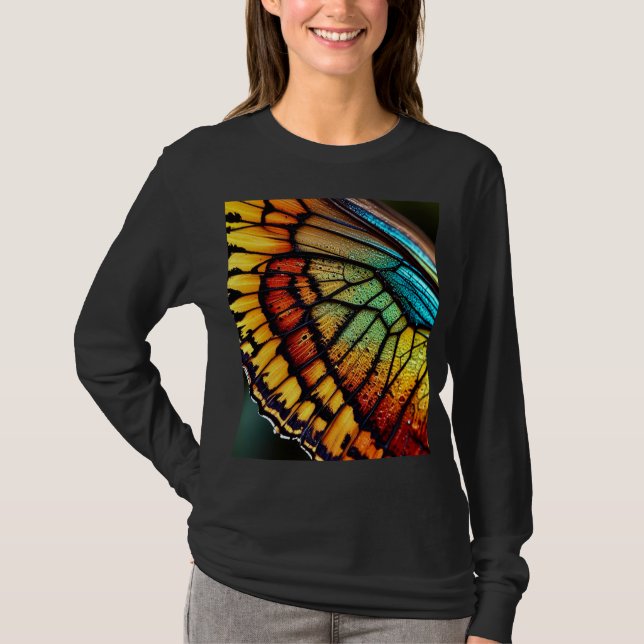 T-shirt Chemise pour femmes à manches longues (Devant)