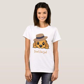 T-shirt chemise pour femmes avec impression de chiot