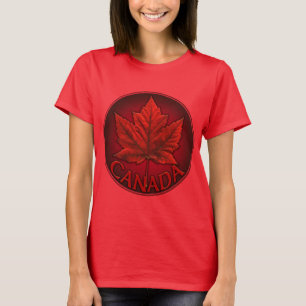 T-shirt Chemise pour femmes Canada Chemise souvenir pour d