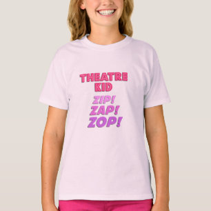 T-shirt Chemise pour filles de théâtre Enfant Zip-Zap-Zop