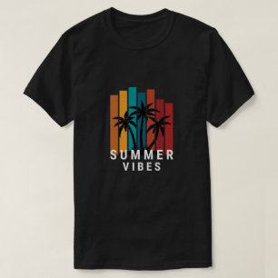 T-shirt Chemise pour hommes Sunset Beach Summer Vibes  