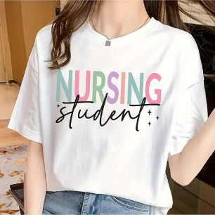 T-shirt Chemise pour l'école d'infirmières, idée cadeau po