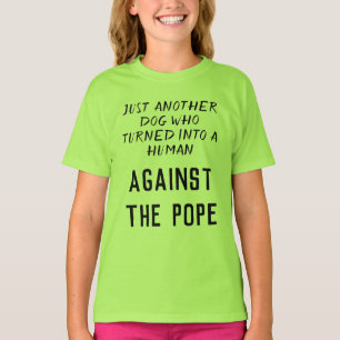 T-shirt chemise pour les chiens enchantés qui n'aiment pa