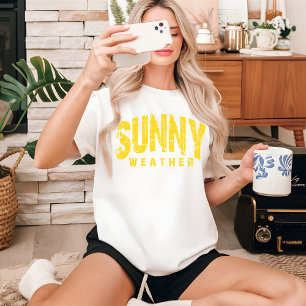 T-shirt Chemise pour temps ensoleillé, Chemise d'ambiance