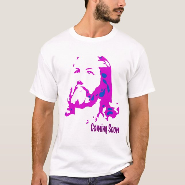 T-shirt Chemise pourpre de Jésus (Devant)