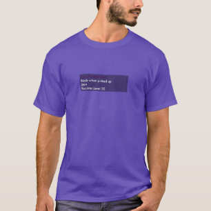 T-shirt Chemise pourpre épique