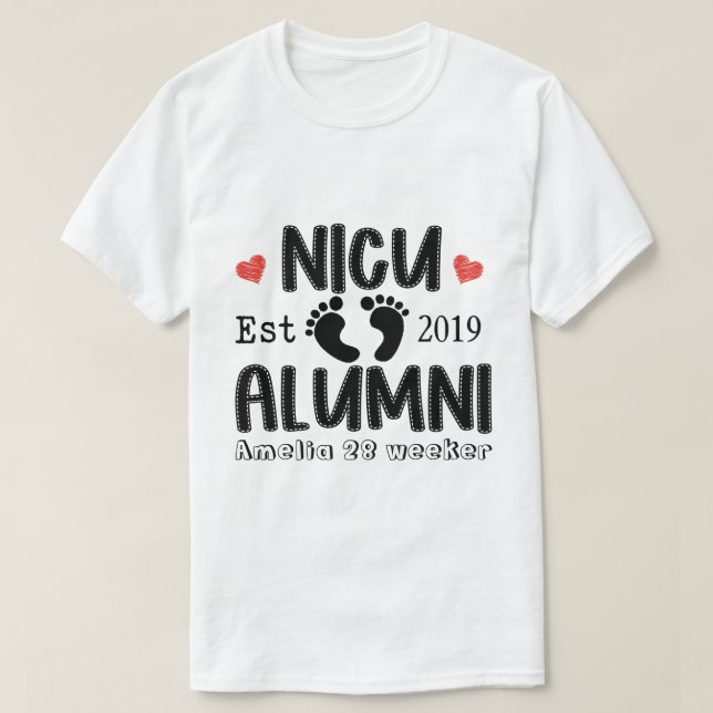 T-shirt Chemise Preemie personnalisée DC, Chemise Survivan (Design devant)