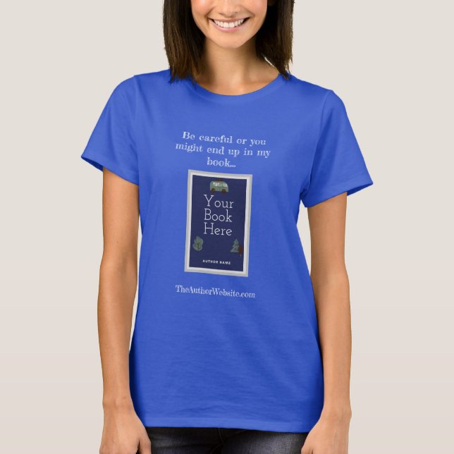 T-shirt Chemise promotionnelle pour livres pour enfants po (Devant)