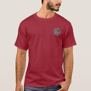 T-shirt Chemise psychédélique de boule de bowling